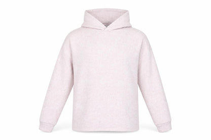 Marks and Spencer Girls Pink Viscose Pullover Hoodie Size 12-13 Years Pullover