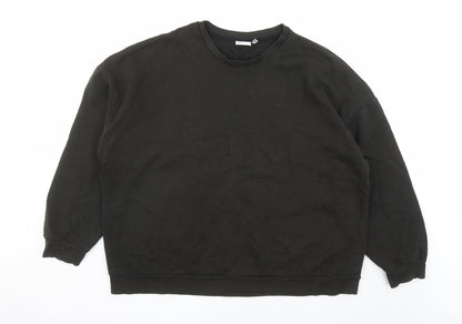Womens UK Size 18 ASOS Black Pullover Sweatshirt