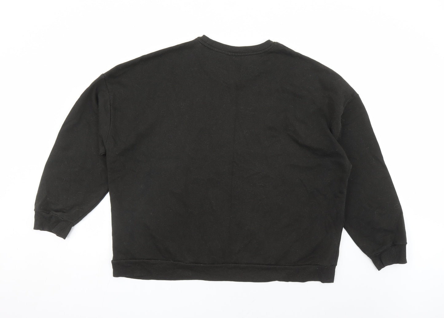 Womens UK Size 18 ASOS Black Pullover Sweatshirt