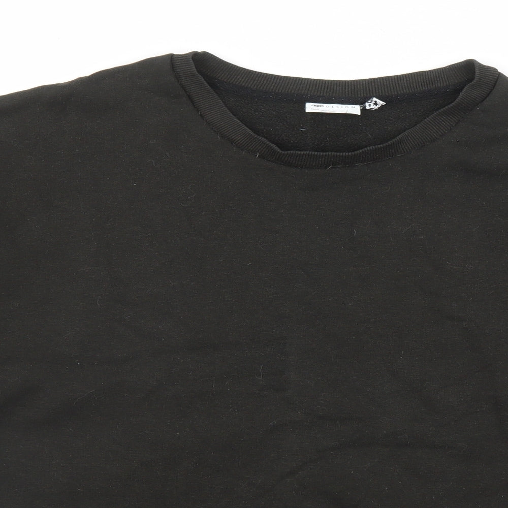 Womens UK Size 18 ASOS Black Pullover Sweatshirt