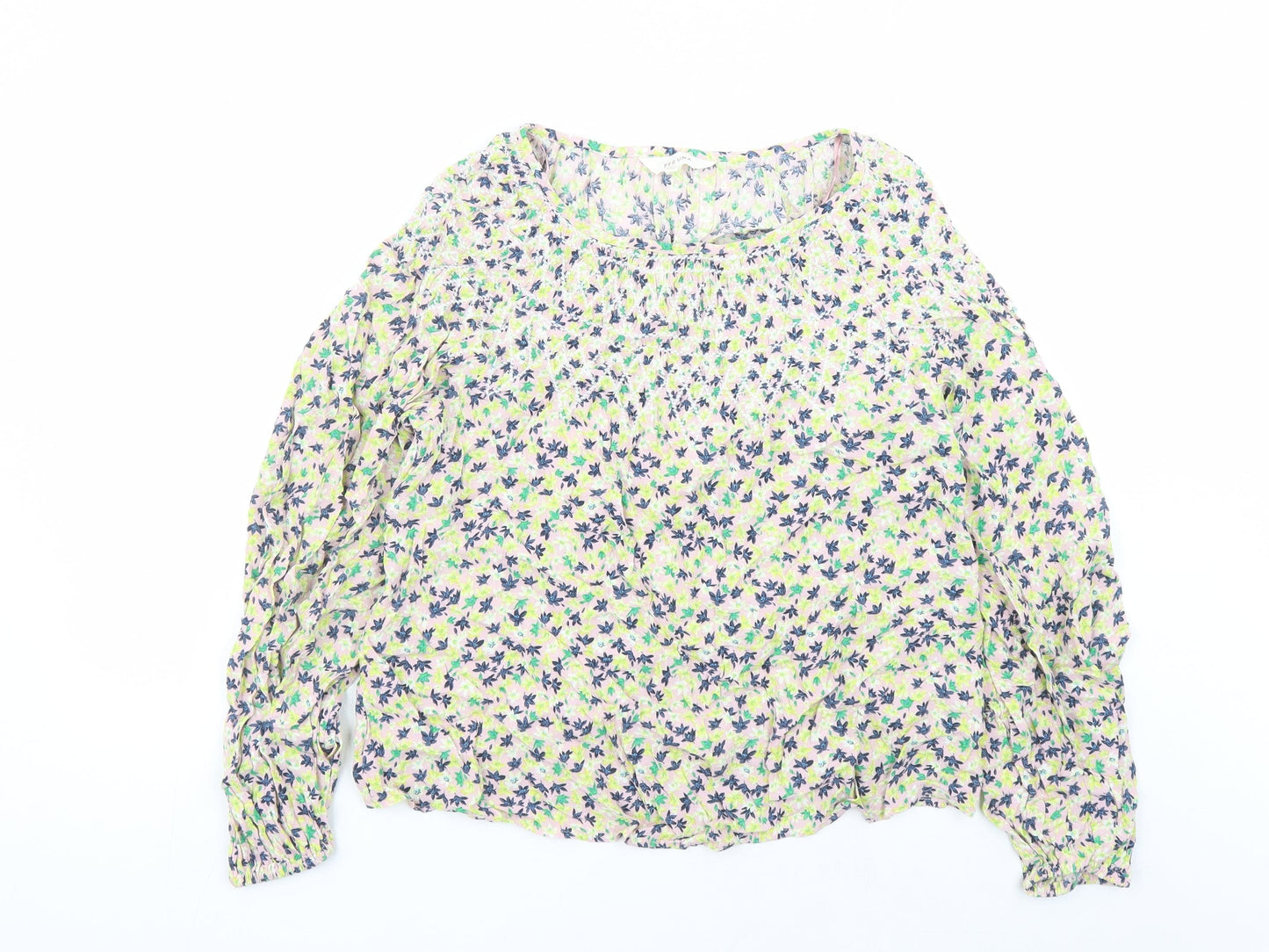 Womens UK Size 8 Per Una Multicoloured Basic Blouse