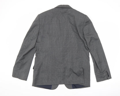 Mens UK Size 40 Marks and Spencer Regular Grey Suit Jacket