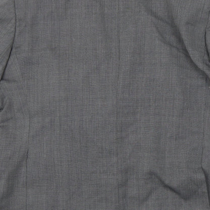 Mens UK Size 40 Marks and Spencer Regular Grey Suit Jacket