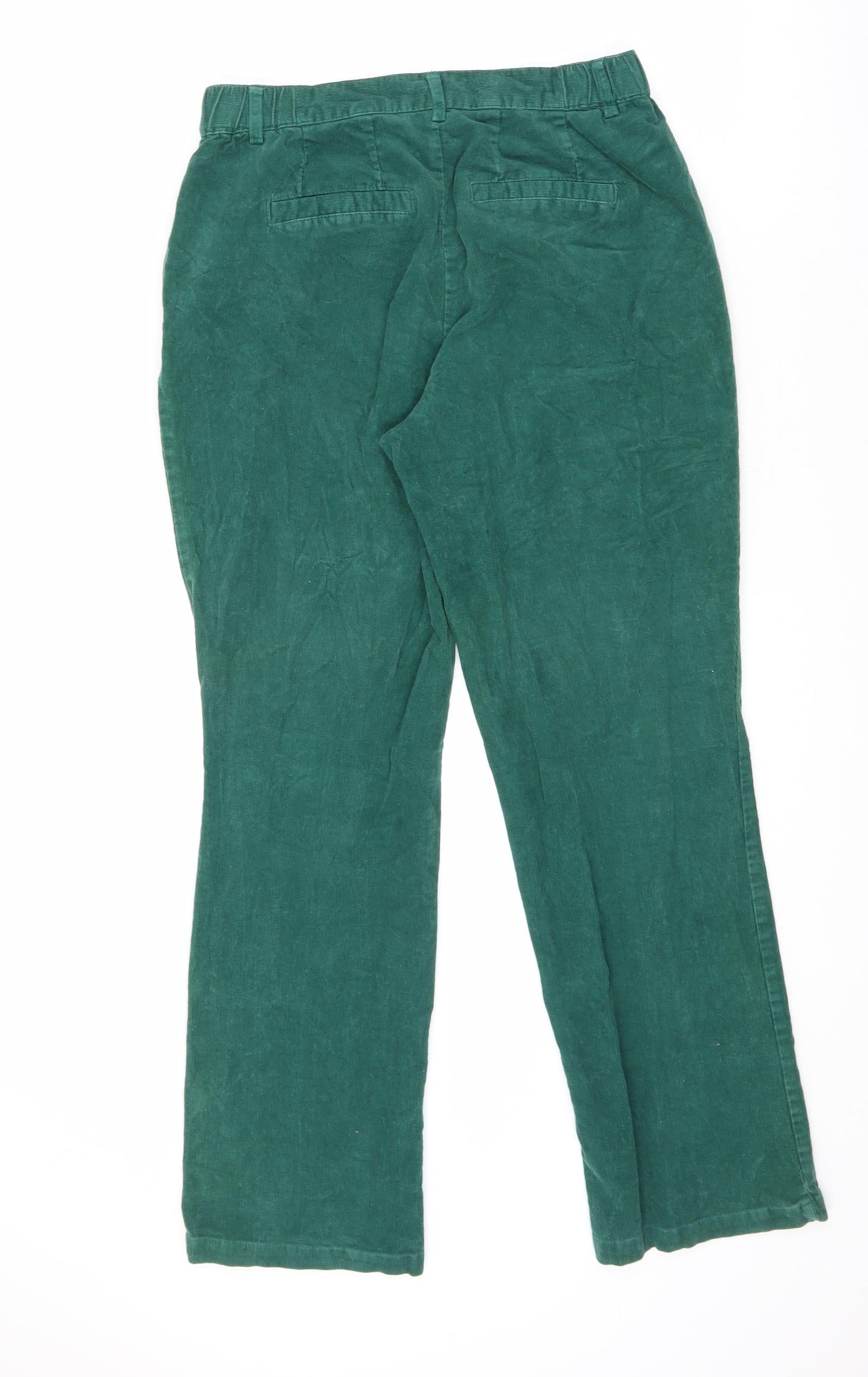 Womens UK Size 27 in Damart Regular Fit  Green Trousers