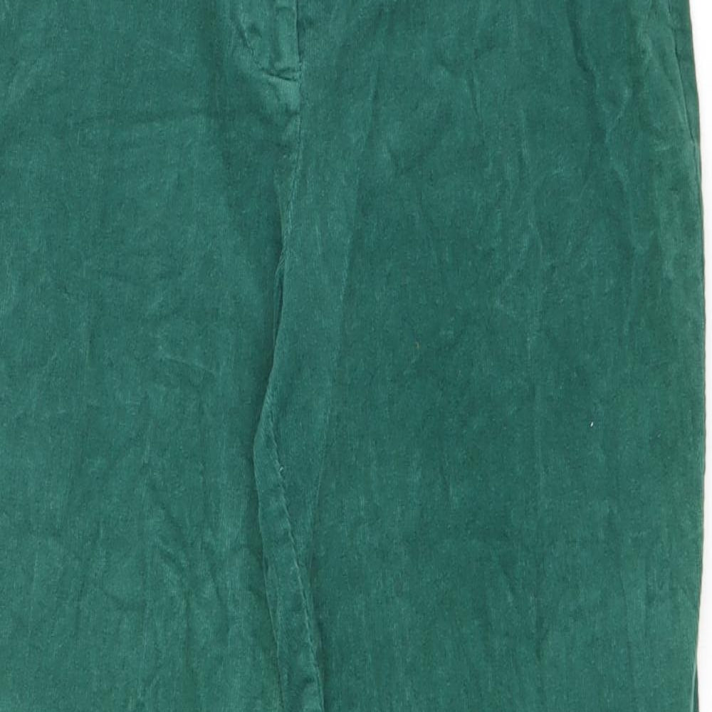 Womens UK Size 27 in Damart Regular Fit  Green Trousers