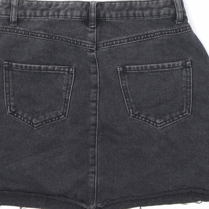 Womens UK Size 8 Denim & Co. A-Line Denim Skirt