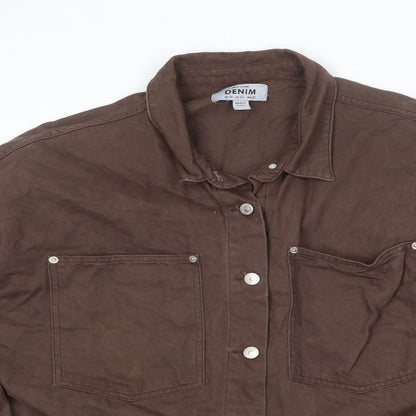 Womens UK Size 14 New Look Brown Jacket