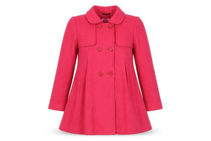 Womens UK Size 8 Monsoon Pink Overcoat
