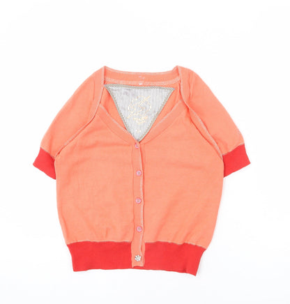 Womens UK Size S Pepe Jeans Pink Cardigan Jumper