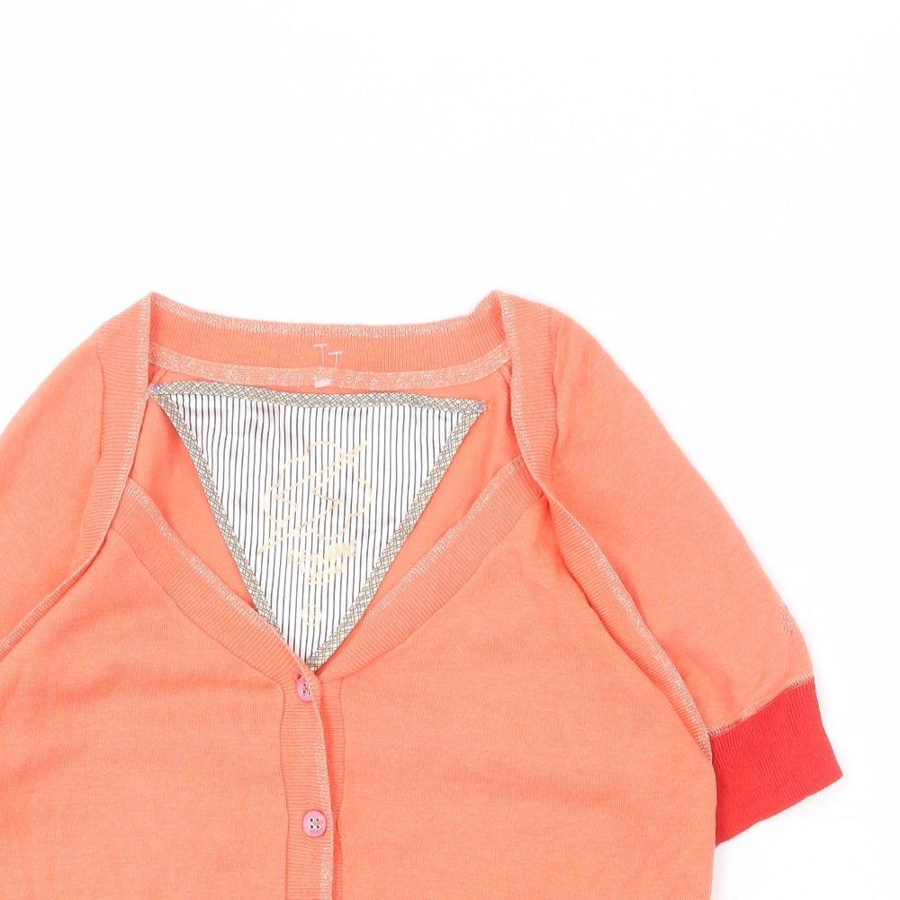 Womens UK Size S Pepe Jeans Pink Cardigan Jumper