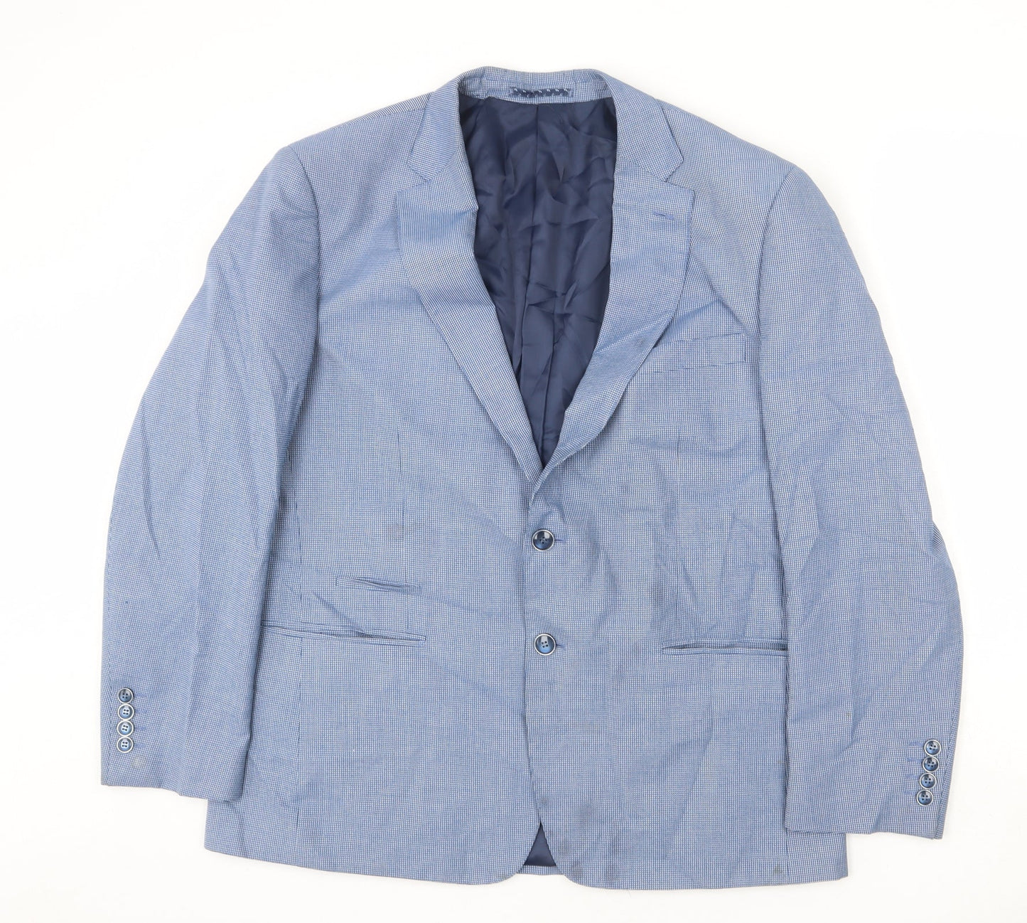 Mens UK Size 44 Skopes Regular Blue Suit Jacket