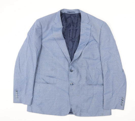 Mens UK Size 44 Skopes Regular Blue Suit Jacket