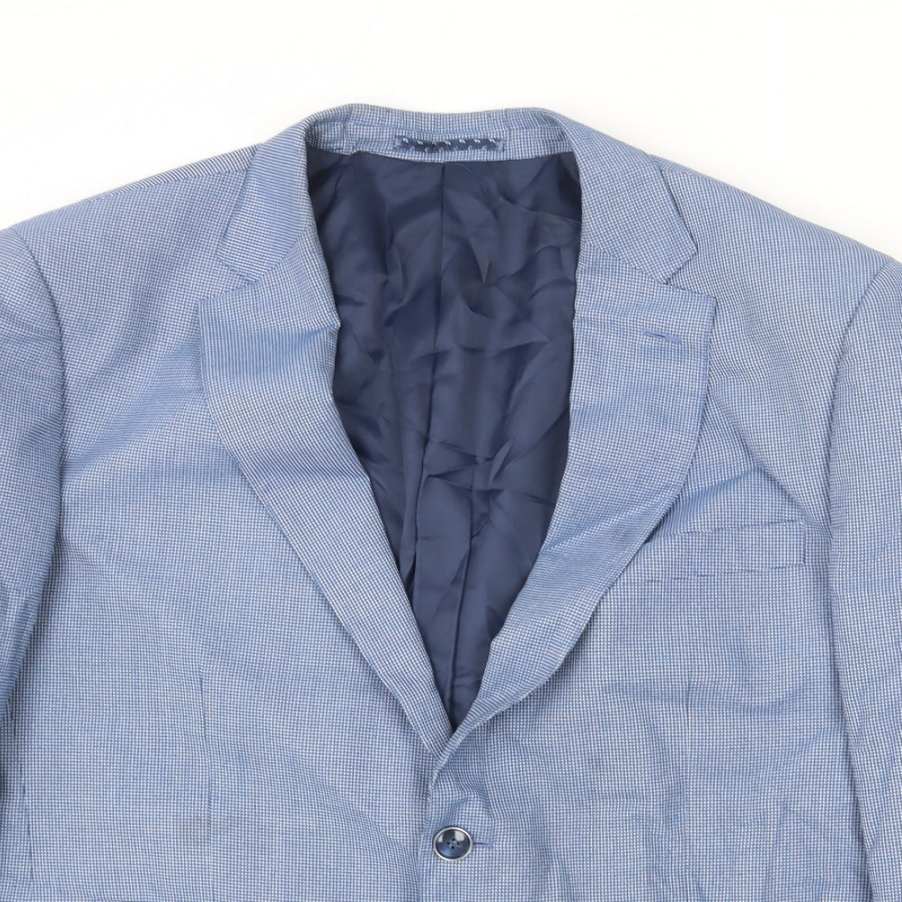 Mens UK Size 44 Skopes Regular Blue Suit Jacket