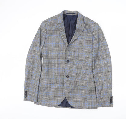 Mens UK Size 34 Topman Regular Multicoloured Suit Jacket