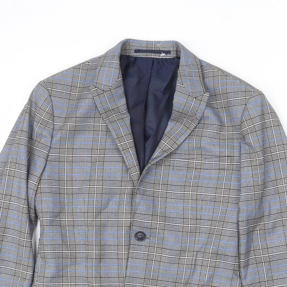 Mens UK Size 34 Topman Regular Multicoloured Suit Jacket