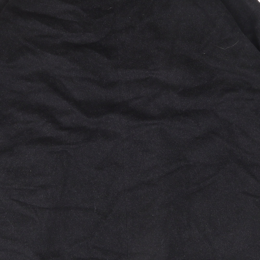 Womens UK Size 14 River Island Grey Overcoat