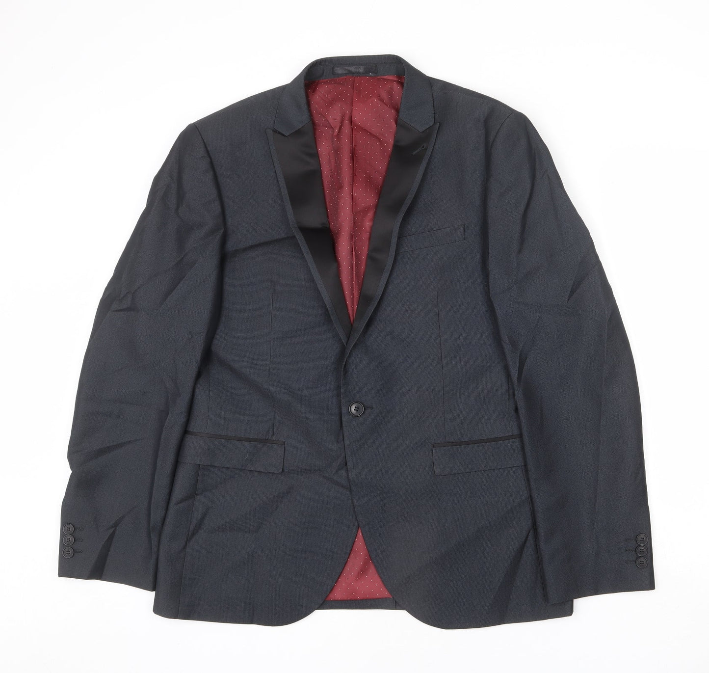 Mens UK Size 42 NEXT Regular Grey Suit Jacket