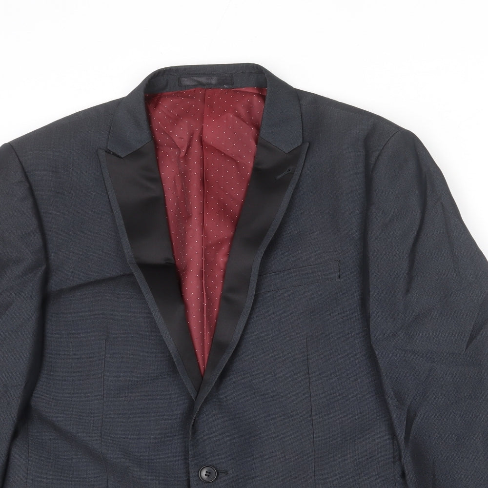 Mens UK Size 42 NEXT Regular Grey Suit Jacket