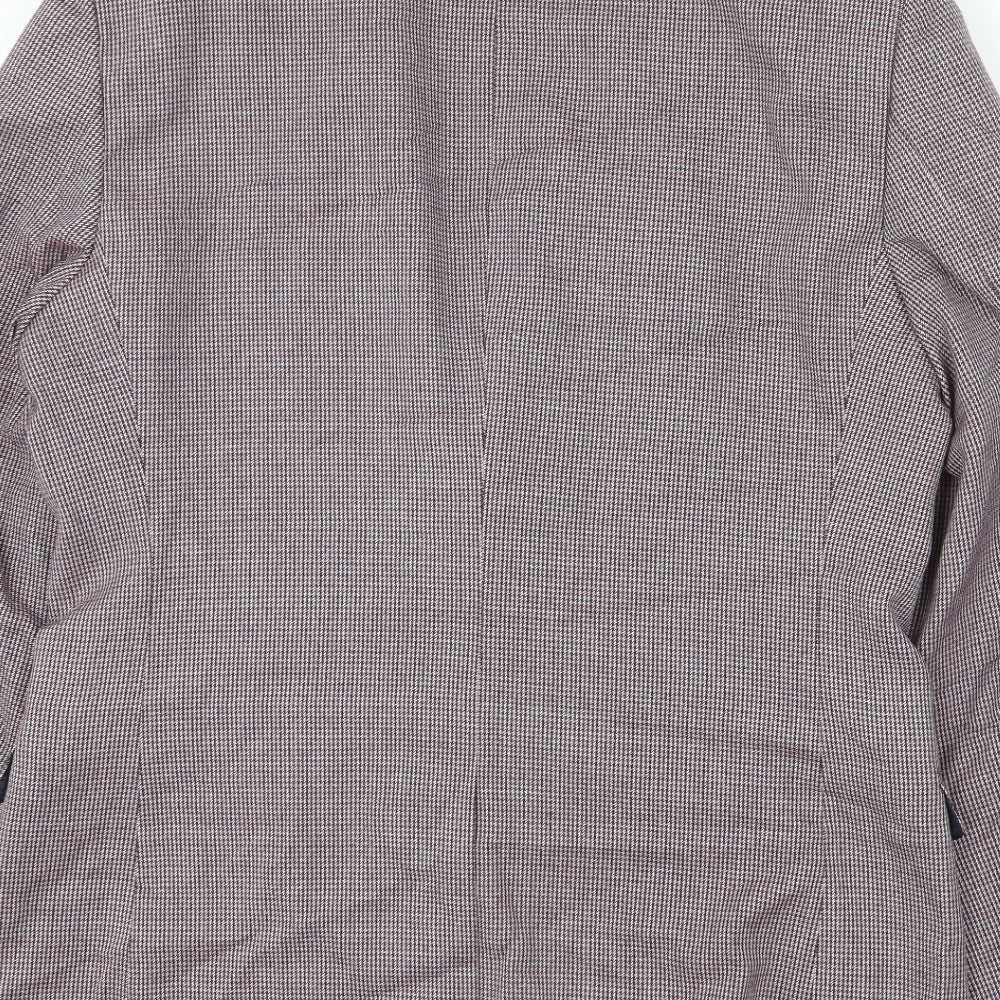 Mens UK Size 42 Topman Regular Multicoloured Suit Jacket