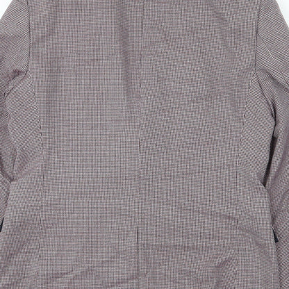 Mens UK Size 42 Topman Regular Multicoloured Suit Jacket