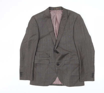 Mens UK Size 36 NEXT Regular Grey Suit Jacket