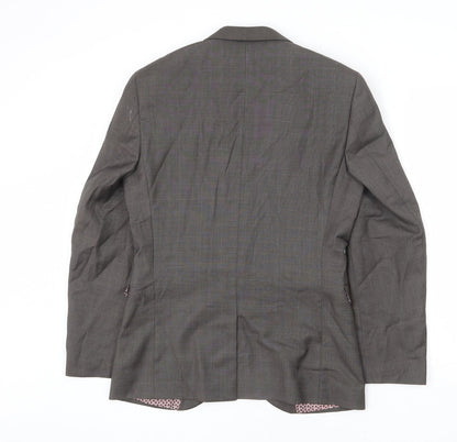 Mens UK Size 36 NEXT Regular Grey Suit Jacket