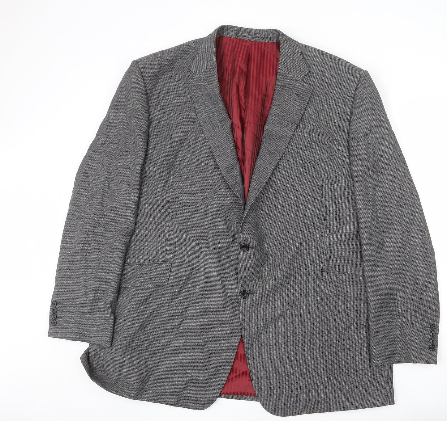 Mens UK Size 42 Marks and Spencer Regular Grey Suit Jacket