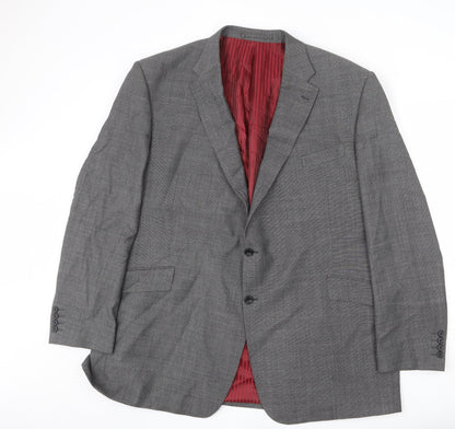 Mens UK Size 42 Marks and Spencer Regular Grey Suit Jacket