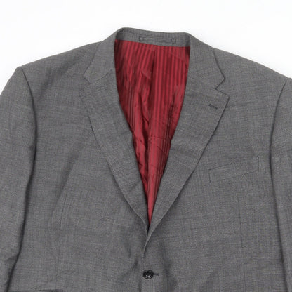 Mens UK Size 42 Marks and Spencer Regular Grey Suit Jacket