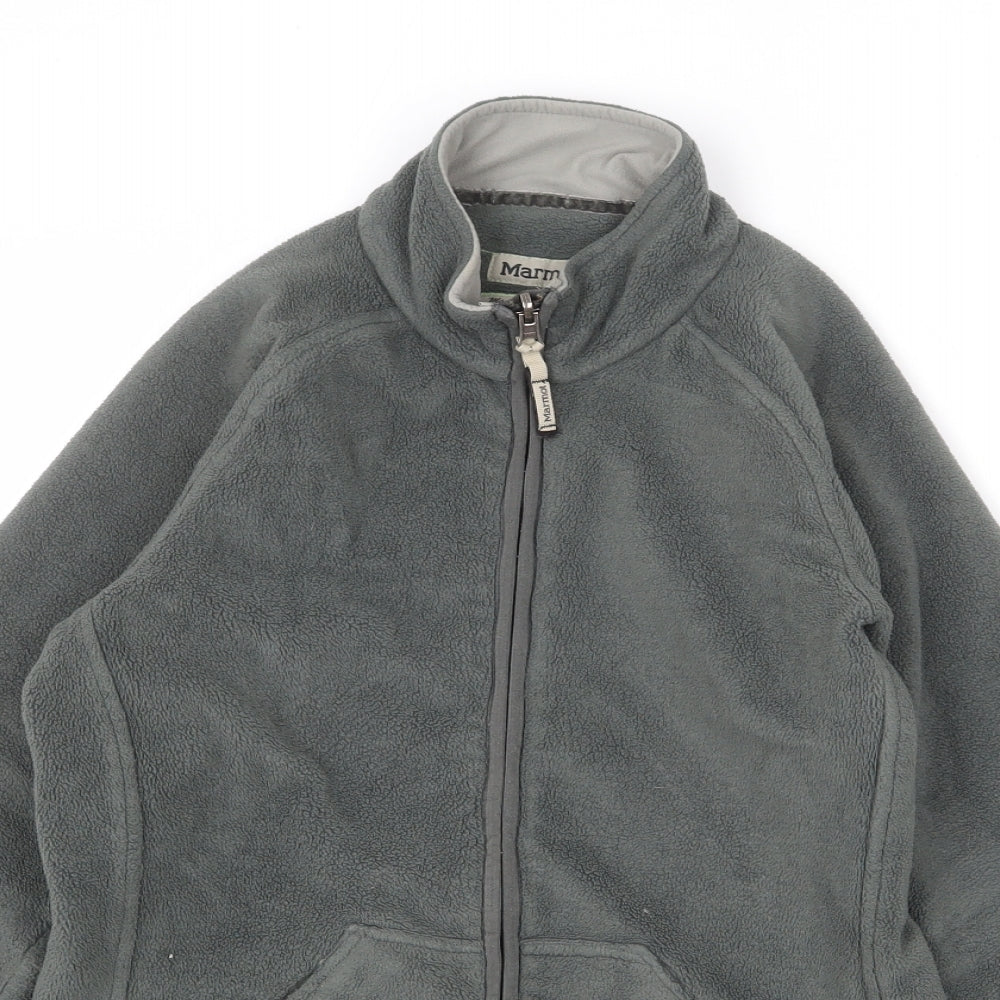 Marmot Womens Green Jacket Size 8 Zip