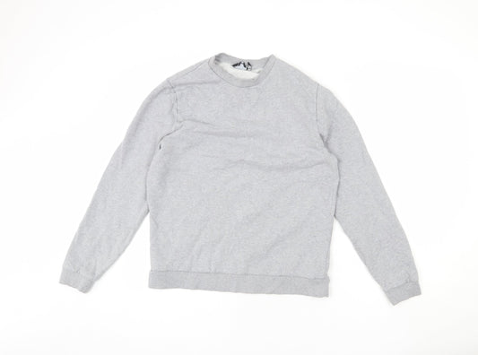 Womens UK Size M ASOS Grey Pullover Sweatshirt