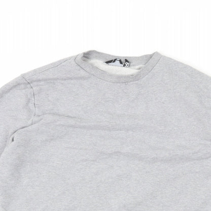 Womens UK Size M ASOS Grey Pullover Sweatshirt