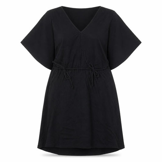 Gap Womens Black Polyester A-Line Size M V-Neck Pullover - Bows