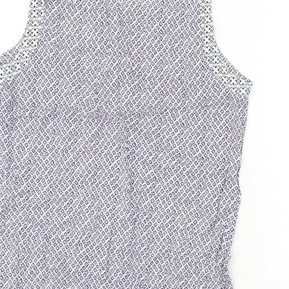 Womens UK Size 14 NEXT Blue Basic T-Shirt