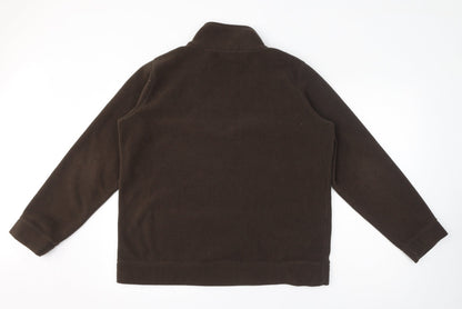 Essential Womens Brown Polyester Pullover Sweatshirt Size XL Pullover