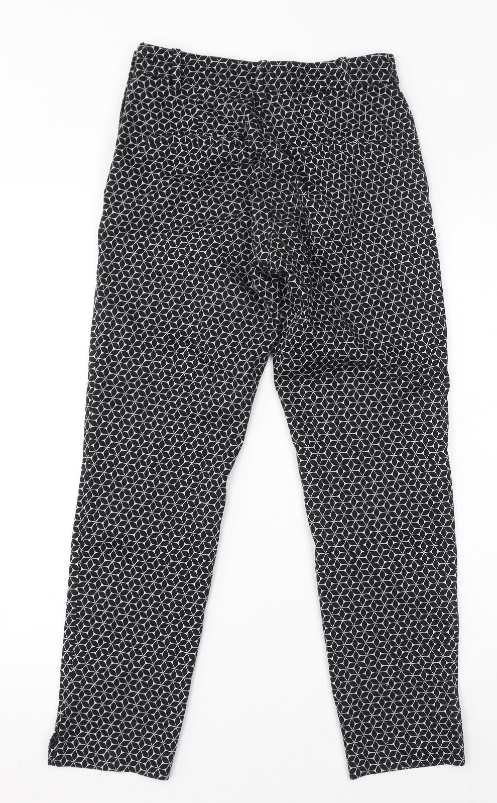 Womens UK Size 6 H&M Regular Fit  Black Trousers