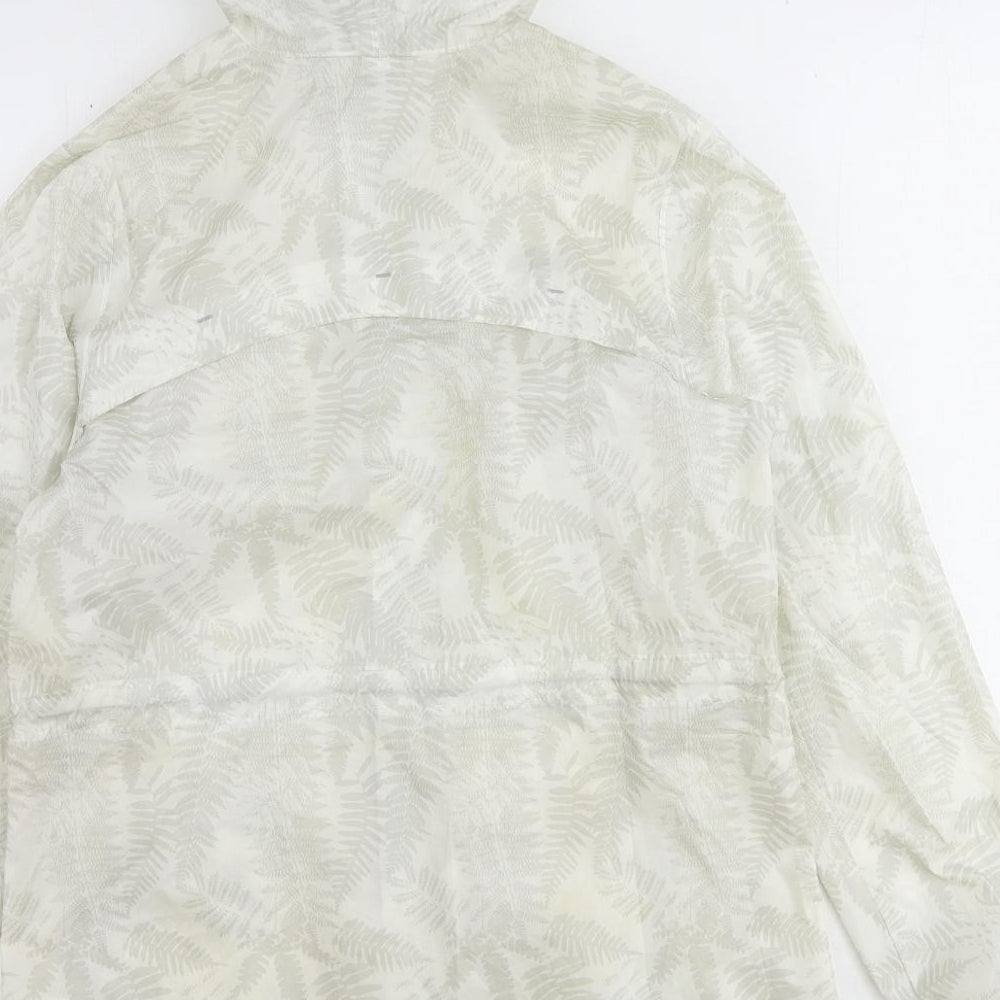 Womens UK Size S Quechua Beige Rain Coat
