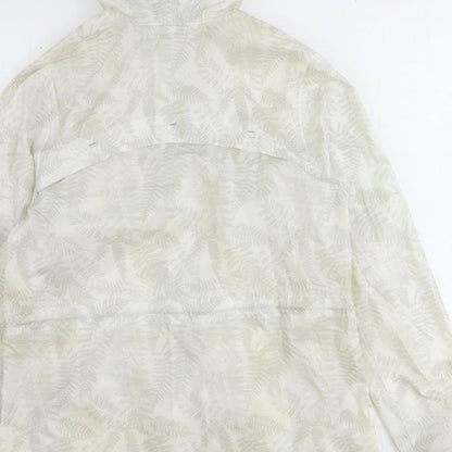 Womens UK Size S Quechua Beige Rain Coat