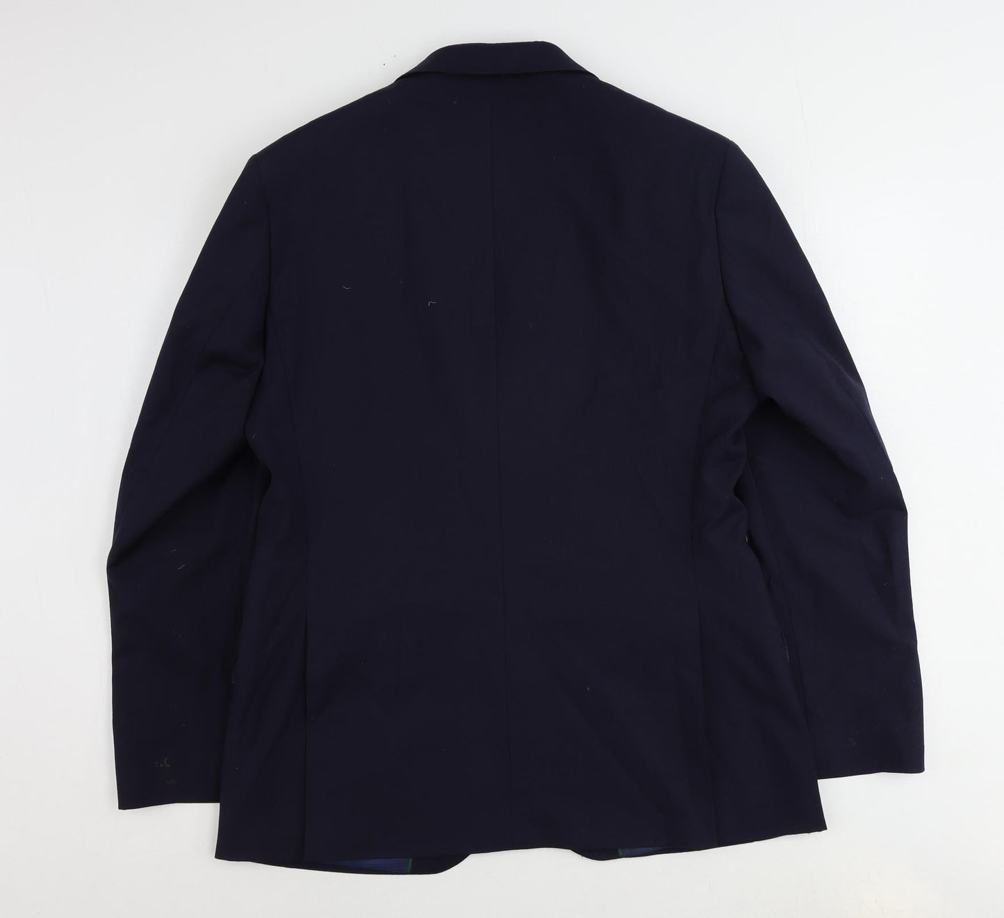 Mens UK Size 40 Marks and Spencer Regular Blue Suit Jacket