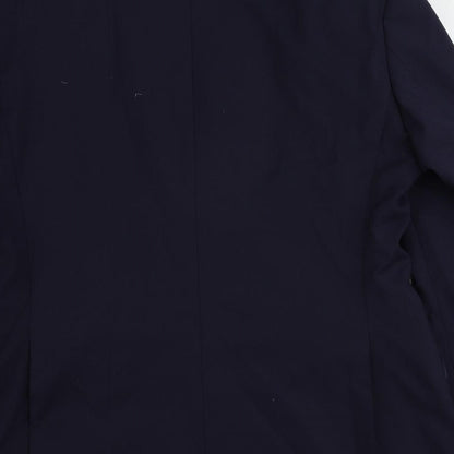 Mens UK Size 40 Marks and Spencer Regular Blue Suit Jacket