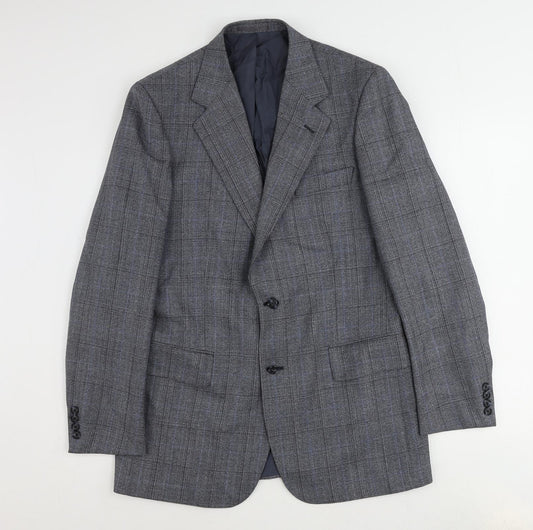 Mens UK Size 40 St Michael Regular Blue Suit Jacket