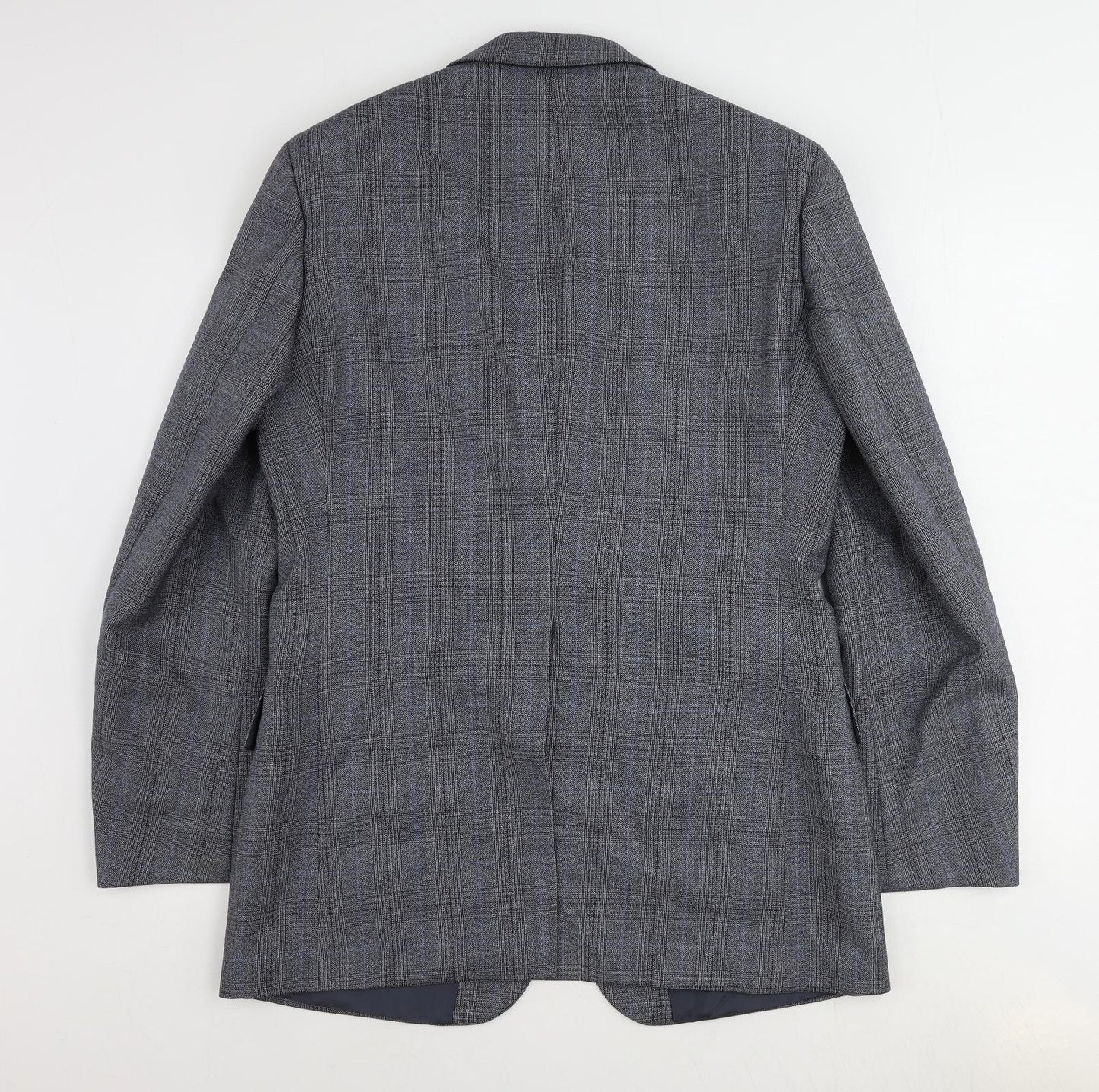 Mens UK Size 40 St Michael Regular Blue Suit Jacket