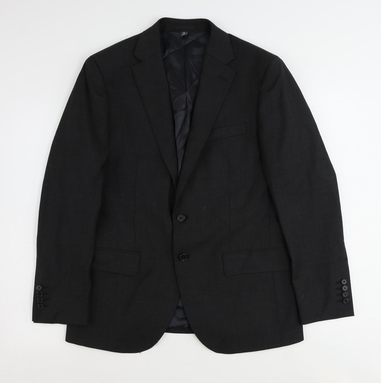 Mens UK Size 40 Marks and Spencer Regular Grey Suit Jacket