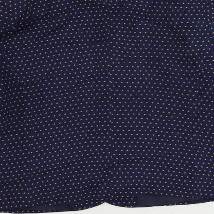 Principles Womens Blue Polka Dot Jacket Blazer Size 18 Button