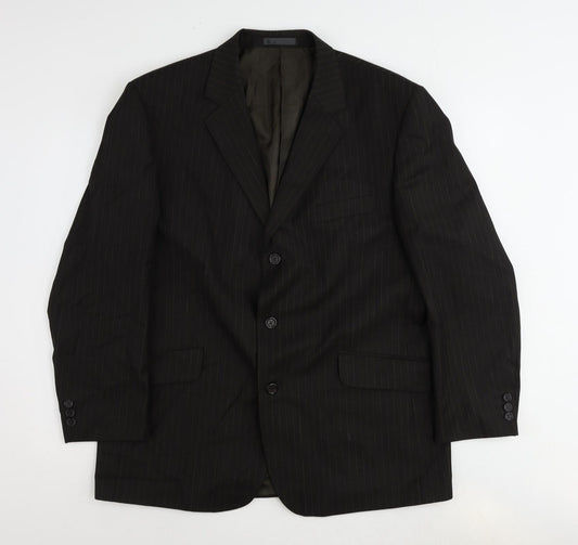 Mens UK Size 44 BHS Regular Brown Suit Jacket