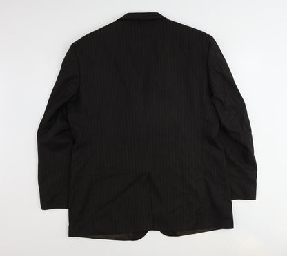 Mens UK Size 44 BHS Regular Brown Suit Jacket