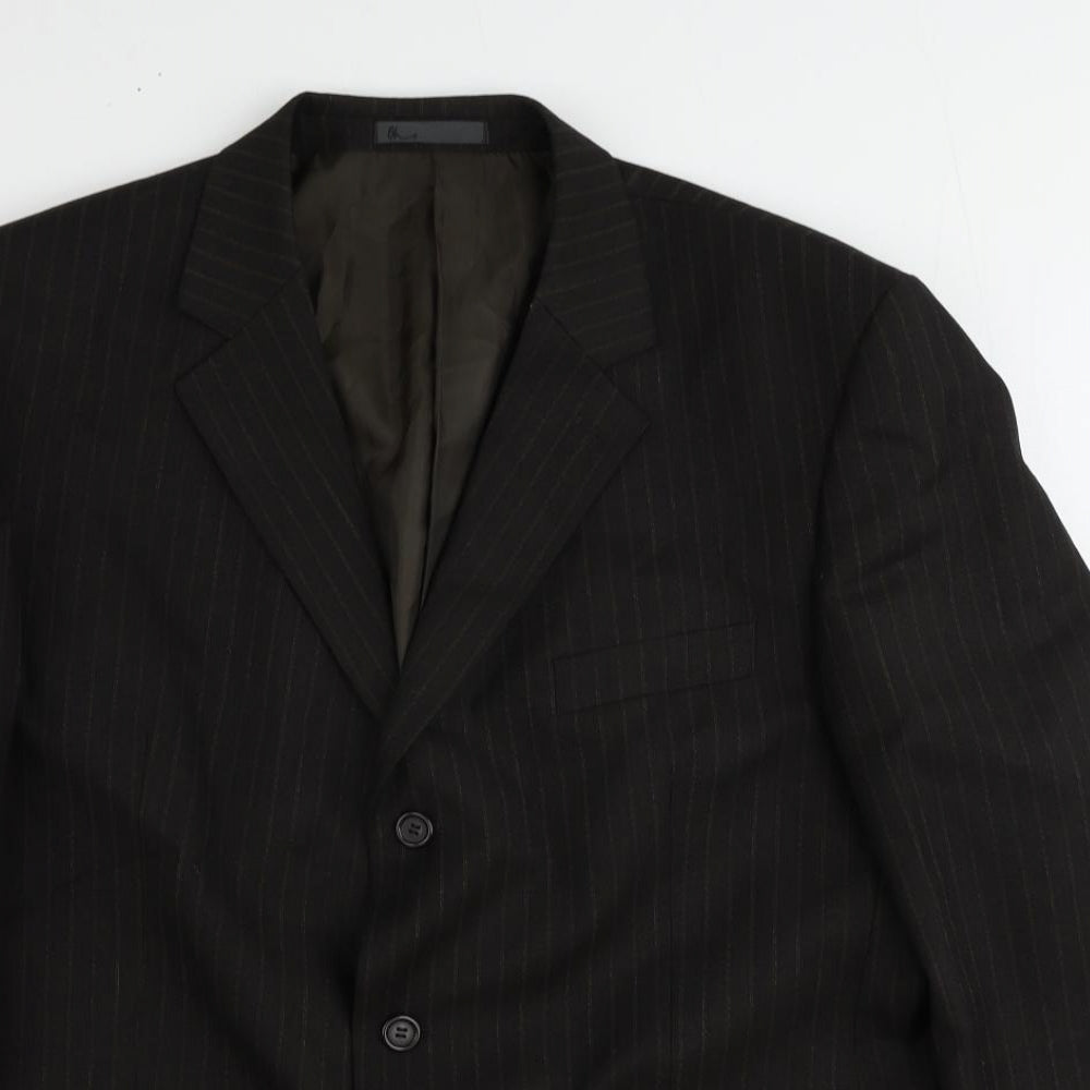 Mens UK Size 44 BHS Regular Brown Suit Jacket