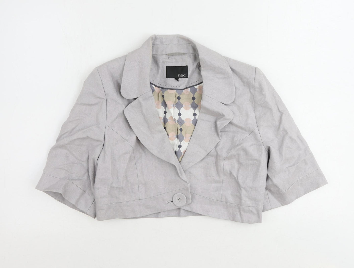 Womens UK Size 10 NEXT Purple Jacket