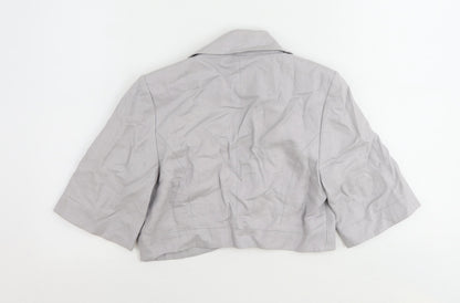 Womens UK Size 10 NEXT Purple Jacket