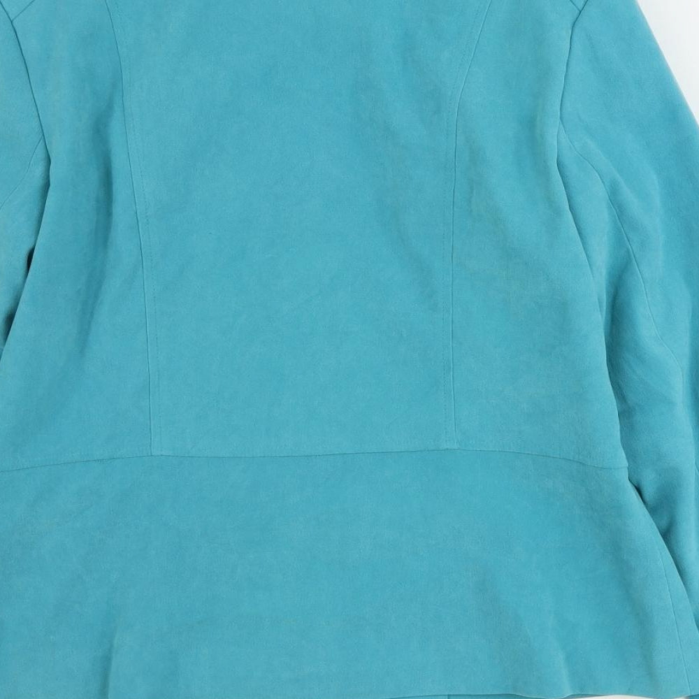 Womens UK Size 12 EWM Blue Jacket